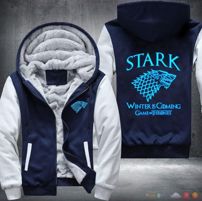 Game of Thrones Winter Is coming Stark Fleece Hoodie Jacket 1 2