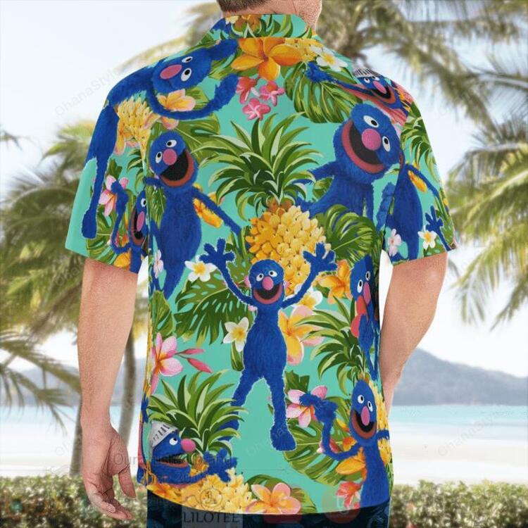 Grover The Muppet Hawaiian Shirt 1 2