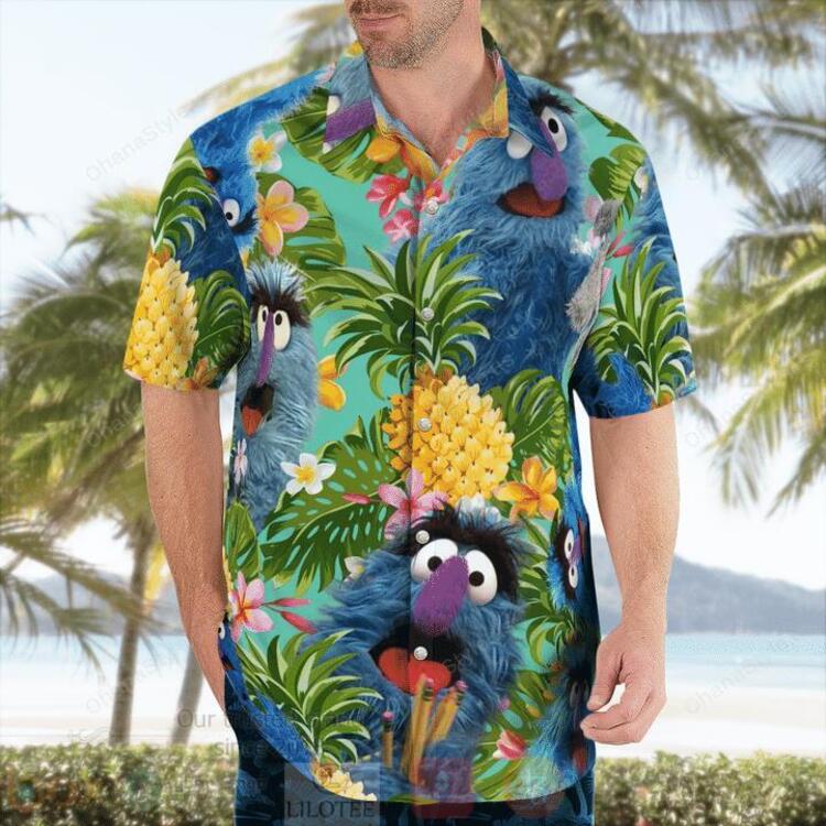 Herry Monster The Muppet Hawaiian Shirt 1 2 3