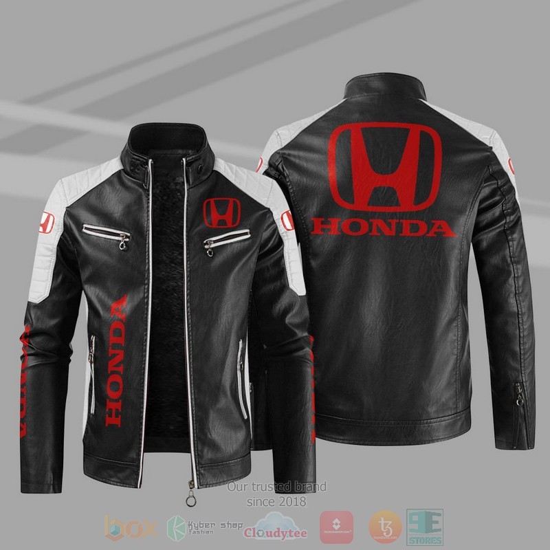 Honda Block Leather Jacket