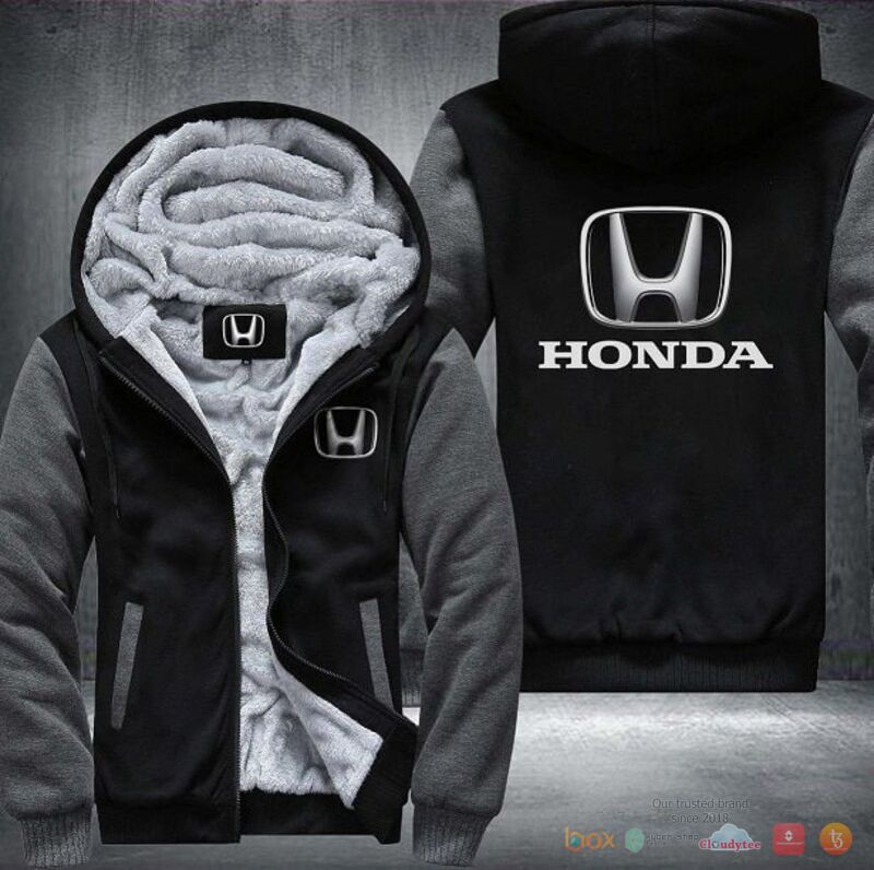 Honda Fleece Hoodie Jacket