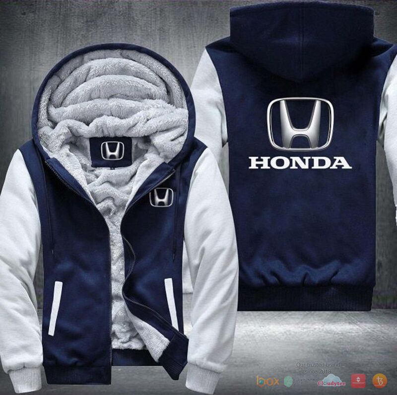 Honda Fleece Hoodie Jacket 1 2