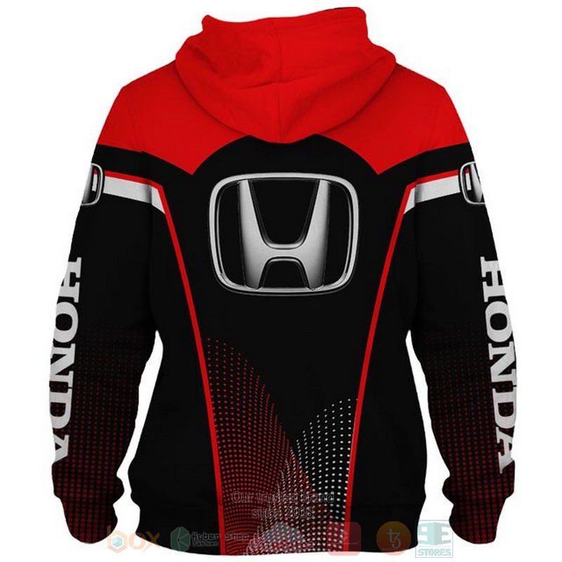 Honda The Power of Dreams red black 3D shirt hoodie 1
