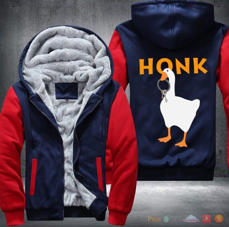 Honk Fleece Hoodie Jacket 1 2