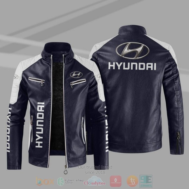 Hyundai Block Leather Jacket 1 2