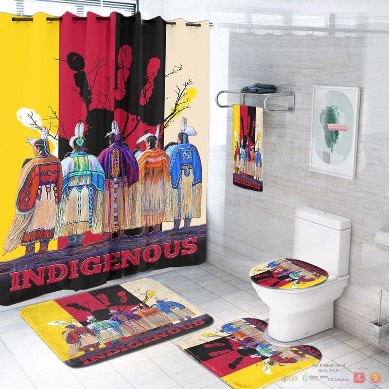 Indigenous Native American Bathroom Set