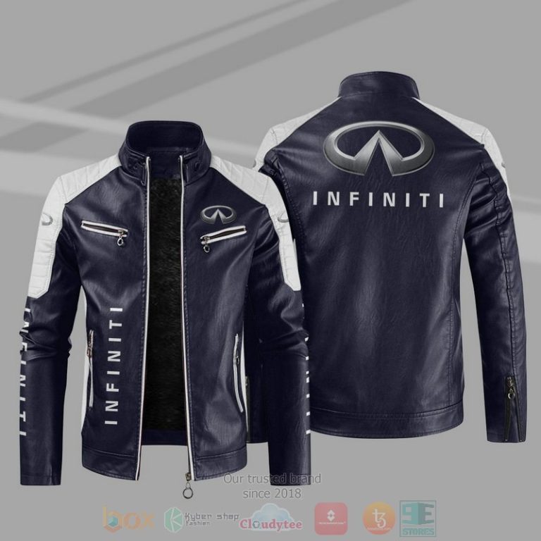 Infiniti Block Leather Jacket 1 2