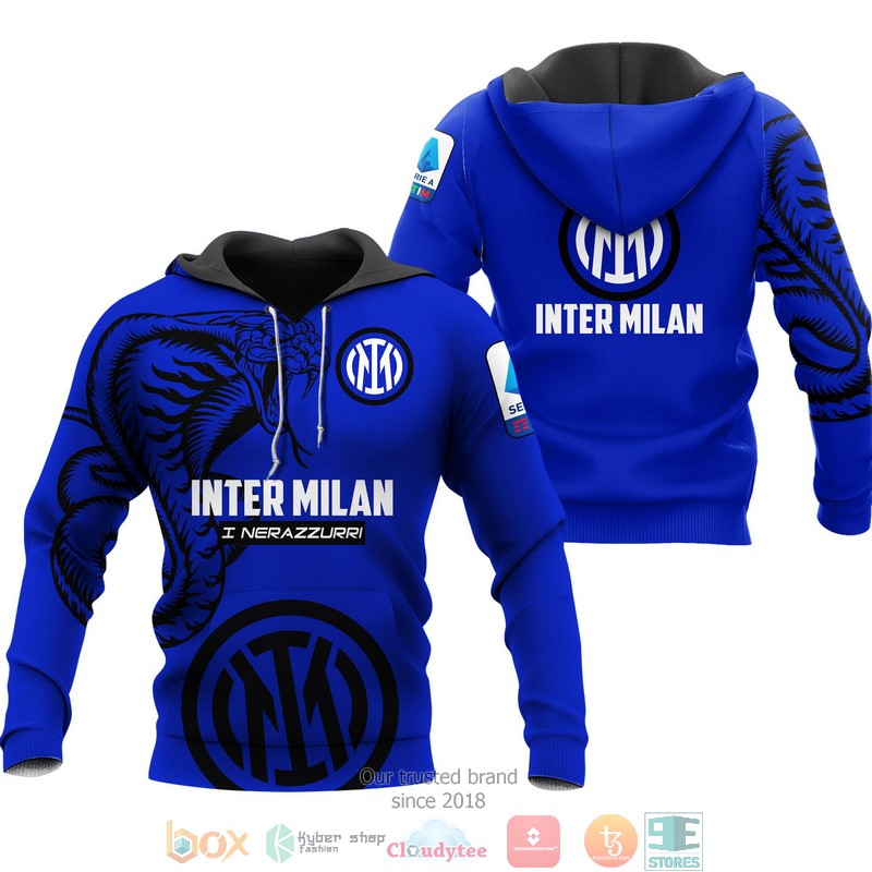 Inter Milan 3d shirt hoodie