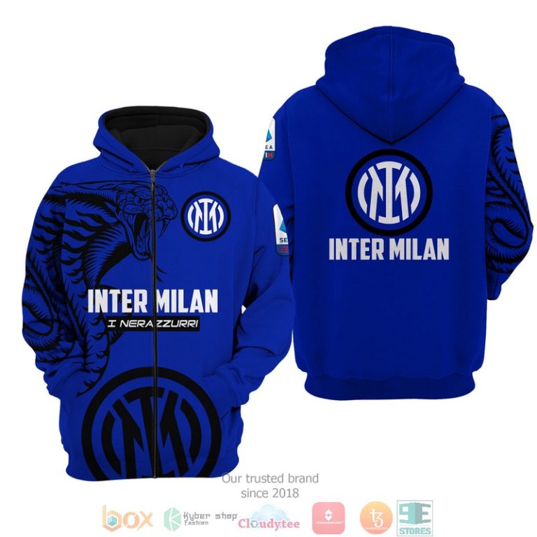 Inter Milan 3d shirt hoodie 1