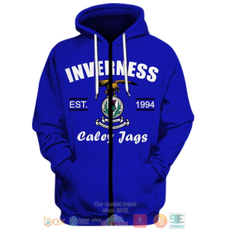 Inverness Caley Jags 3d shirt hoodie 1 2