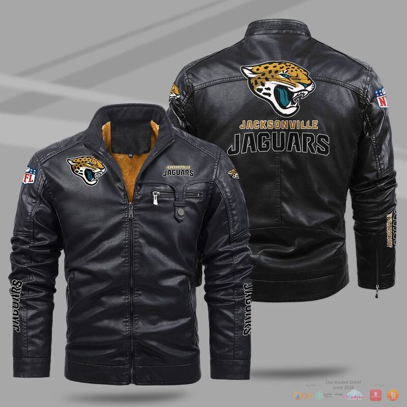 Jacksonville Jaguars NFL Trend Fleece Leather Jacket