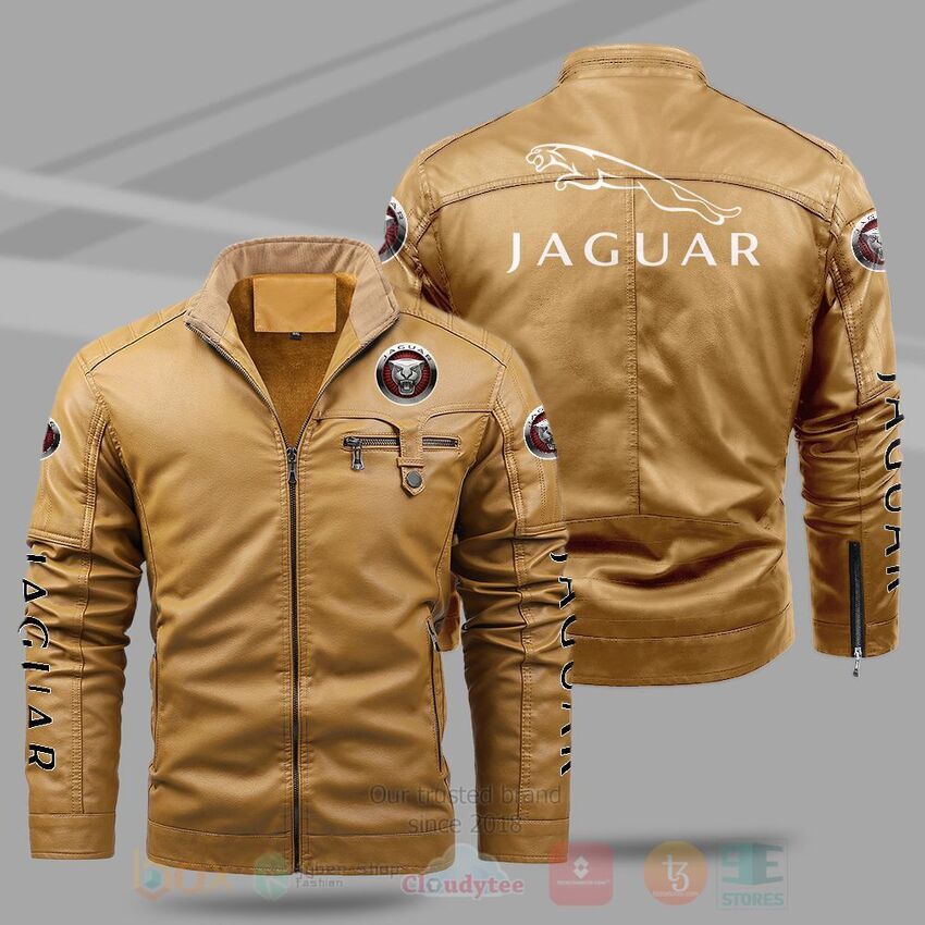 Jaguar Fleece Leather Jacket 1