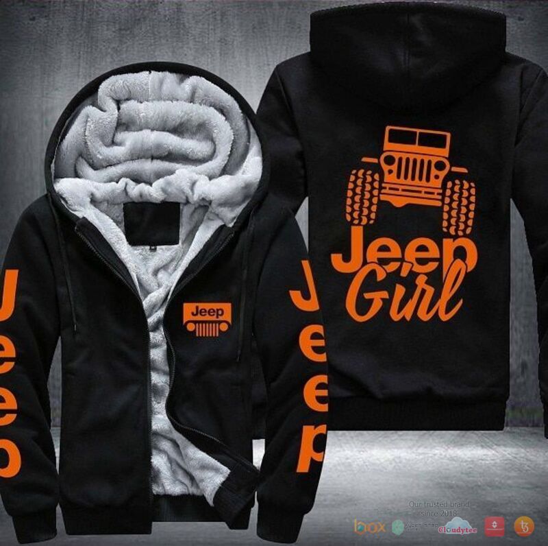 Jeep Girl Fleece Hoodie Jacket