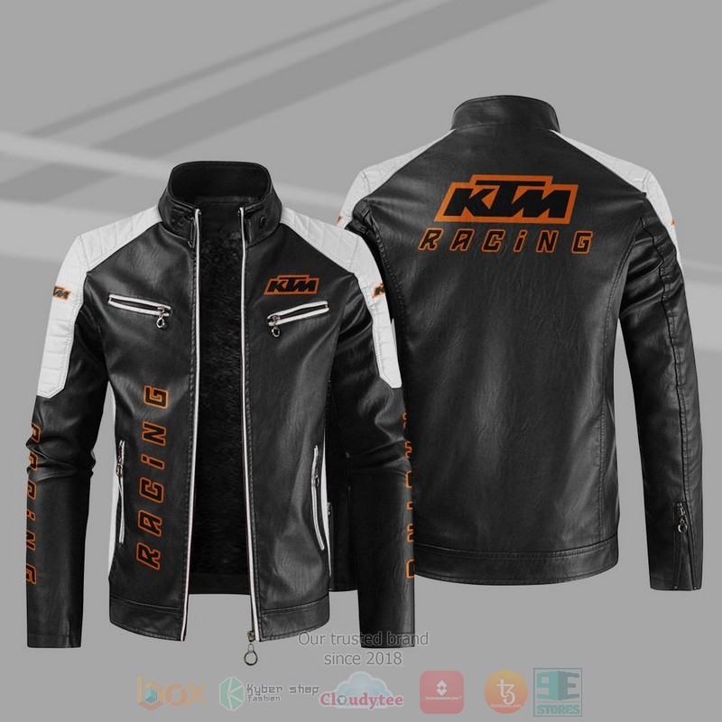 KTM Racing Block Leather Jacket