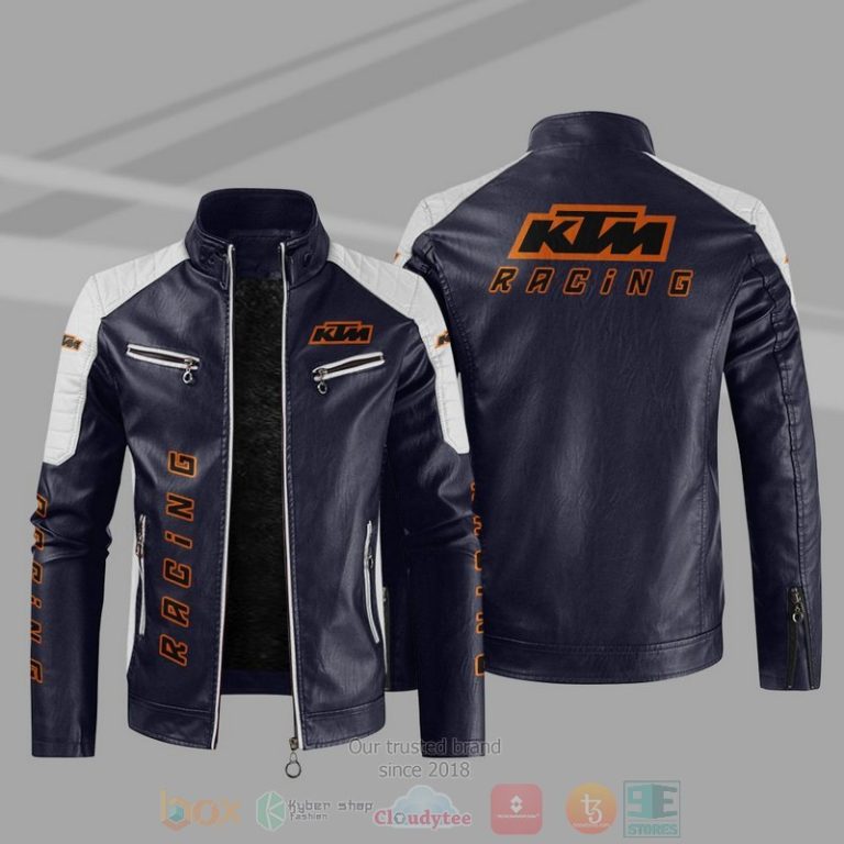 KTM Racing Block Leather Jacket 1 2