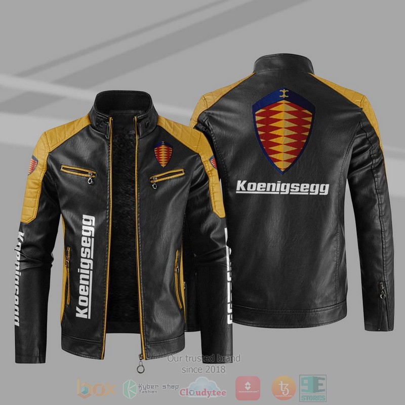 Koenigsegg Block Leather Jacket 1