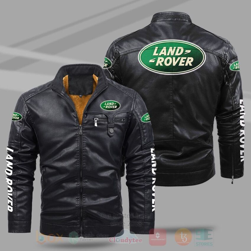 Land Rover Fleece Leather Jacket
