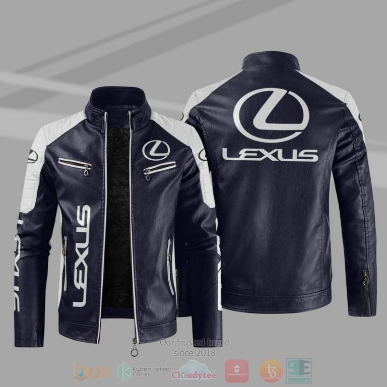 Lexus Block Leather Jacket 1 2