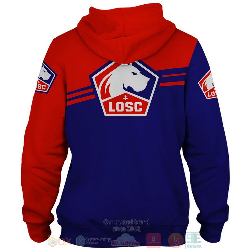 Lille OSC 3D shirt hoodie 1