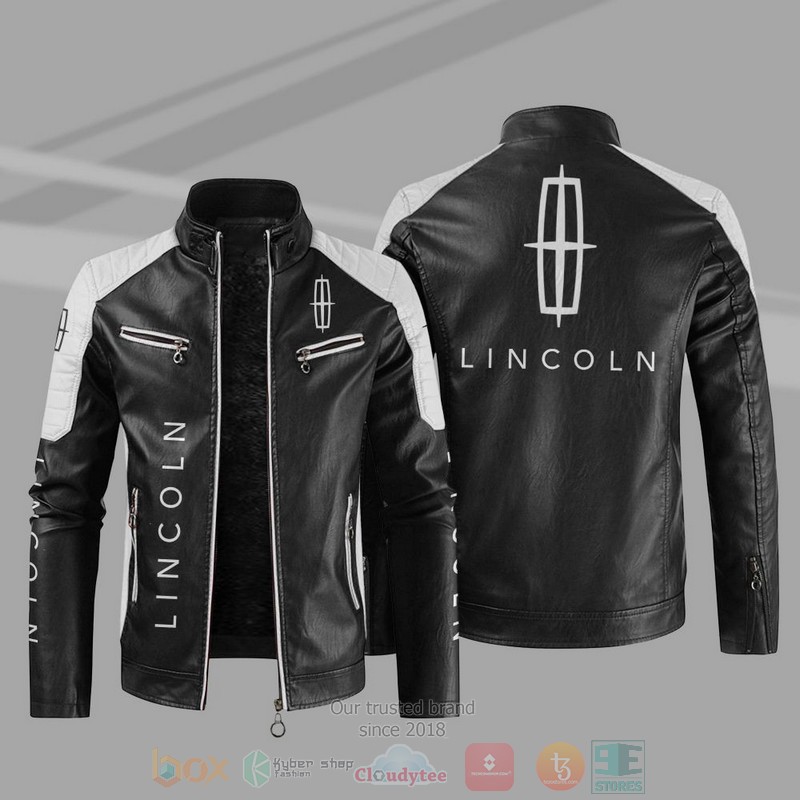 Lincoln Block Leather Jacket