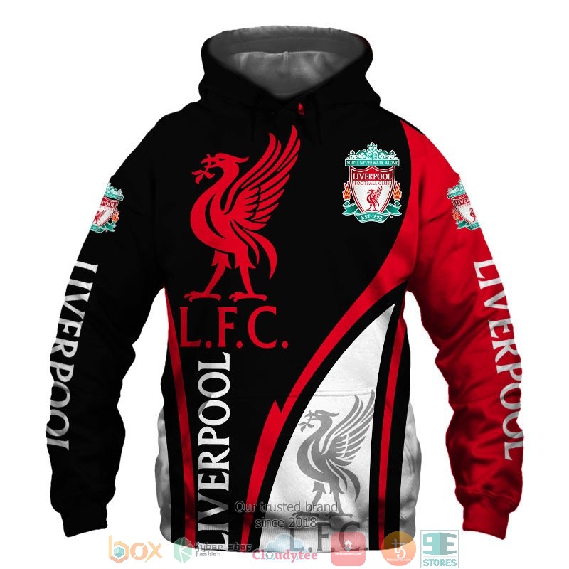 Liverpool 3d shirt hoodie