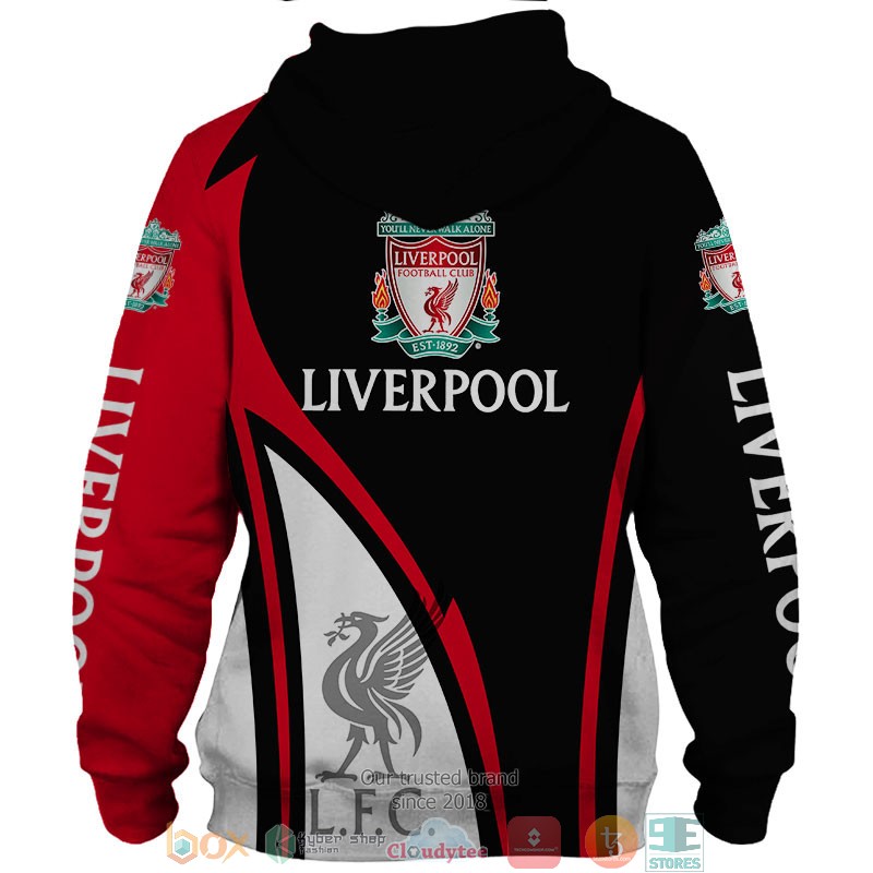 Liverpool 3d shirt hoodie 1