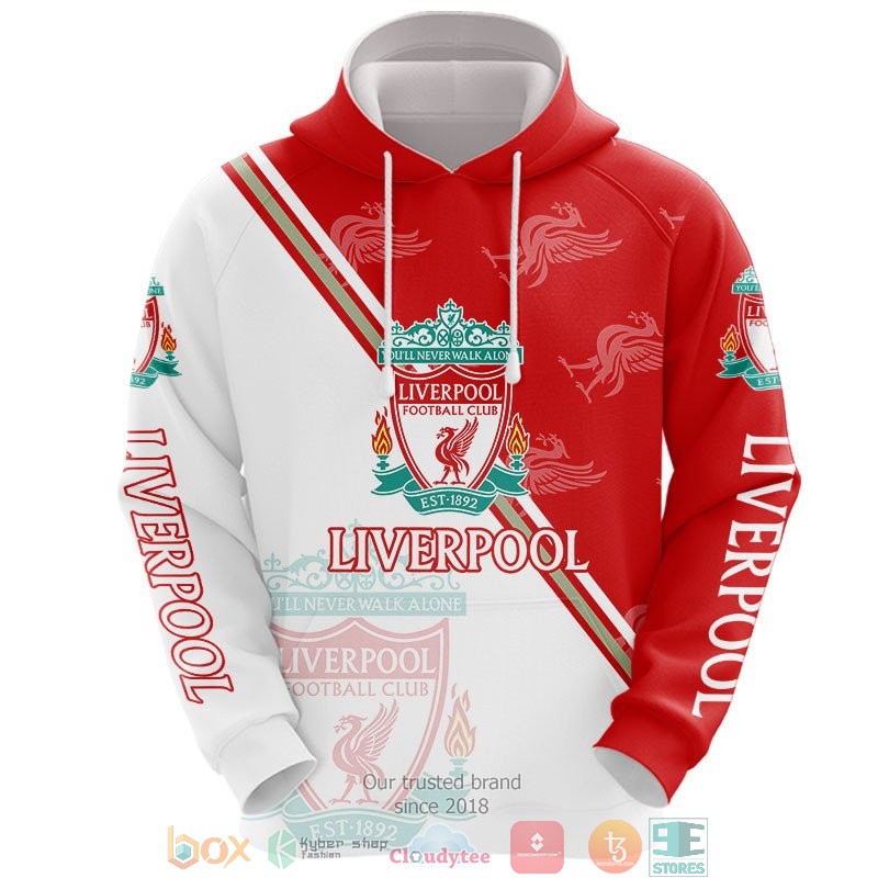 Liverpool Est 1892 3d shirt hoodie