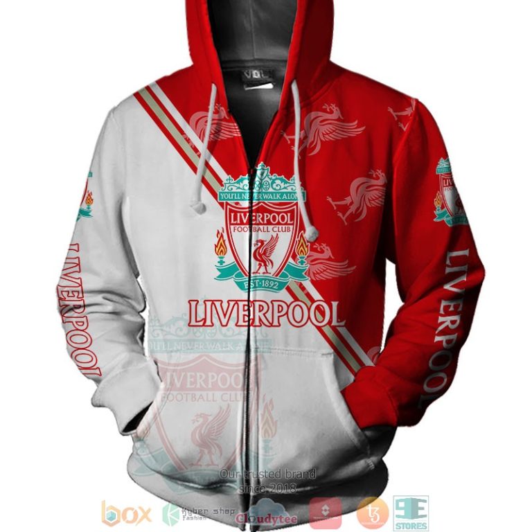 Liverpool Est 1892 3d shirt hoodie 1 2