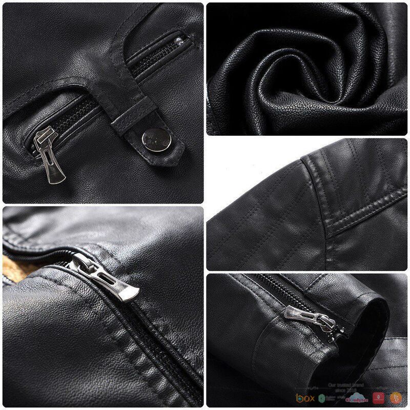Los Angeles Rams NFL Trend Fleece Leather Jacket 1 2 3