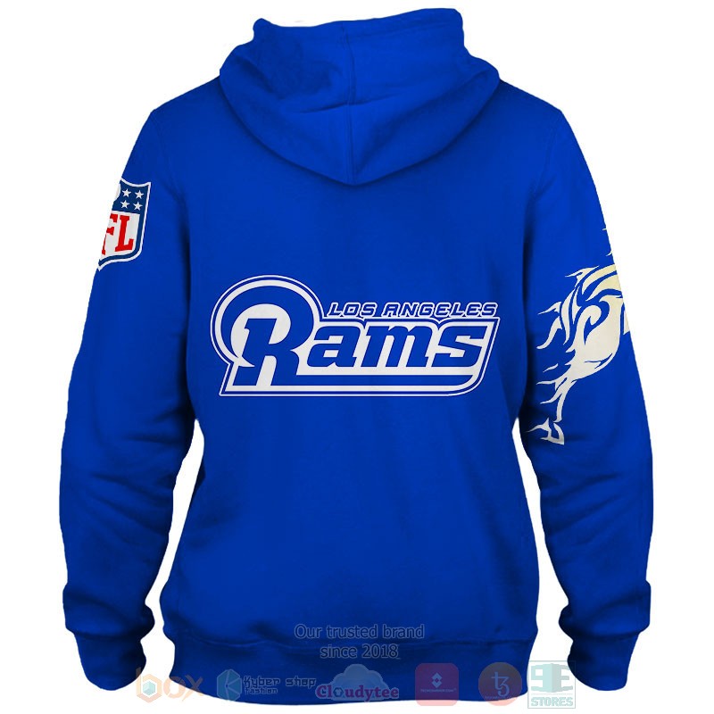 Los Angeles Rams Rampage 3D shirt hoodie 1