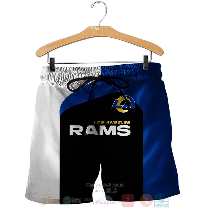 Los Angeles Rams black blue white 3D shirt hoodie 1 2 3 4 5 6 7 8 9 10 11