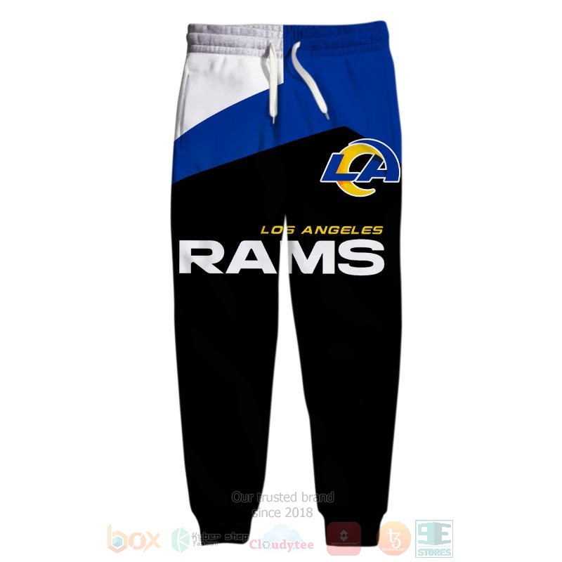 Los Angeles Rams black blue white 3D shirt hoodie 1 2 3 4 5 6 7 8 9 10 11 12 13 14 15 16