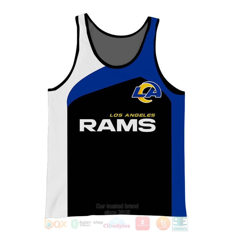 Los Angeles Rams black blue white 3D shirt hoodie 1 2 3 4 5 6 7 8 9 10 11 12 13 14 15 16 17 18 19 20 21 22