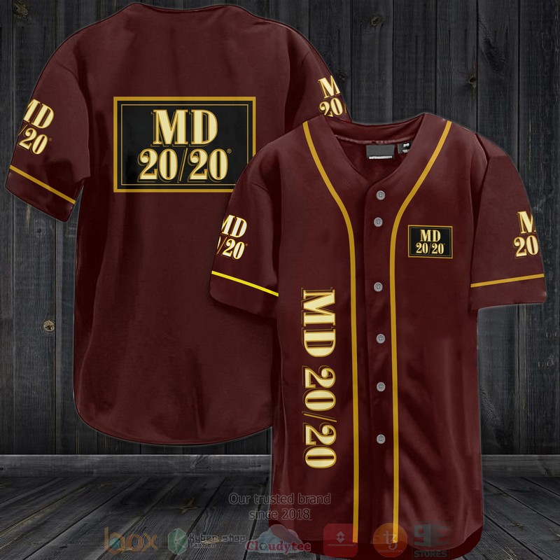 MD 20 20 Baseball Jersey