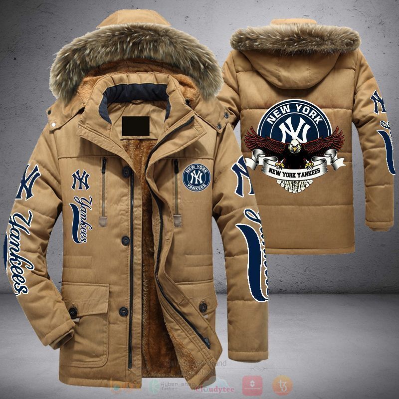 MLB New York Yankees Eagle Parka Jacket 1 2