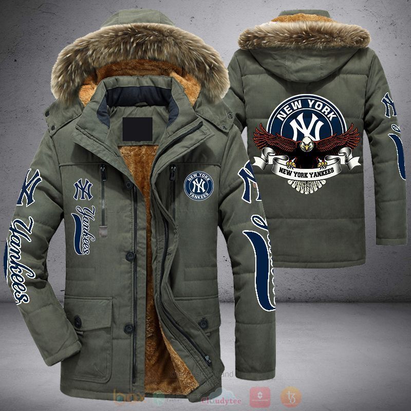 MLB New York Yankees Eagle Parka Jacket 1 2 3