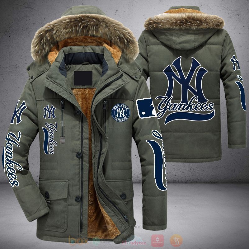 MLB New York Yankees Parka Jacket 1 2