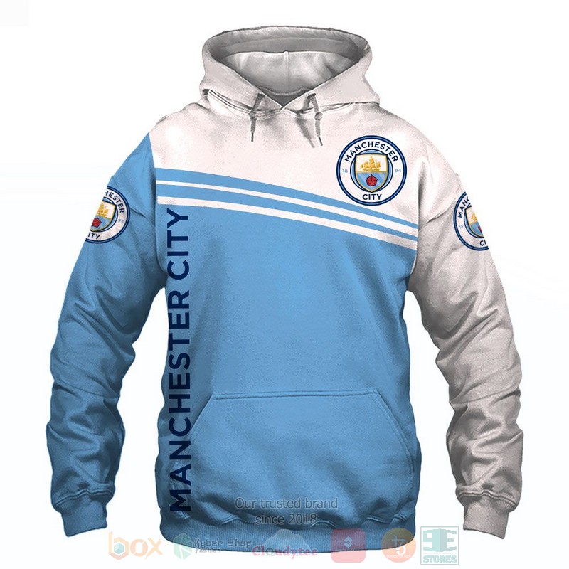 Manchester City FC 3D shirt hoodie