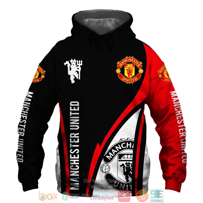Manchester United 3d shirt hoodie
