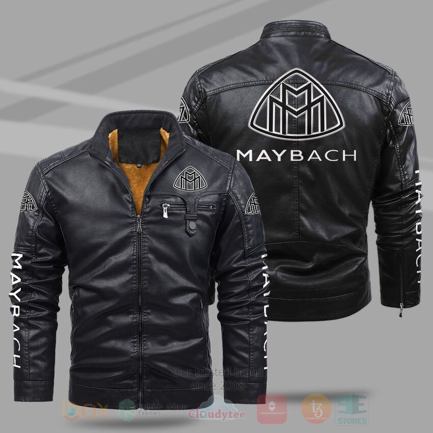 Maybach Fleece Leather Jacket