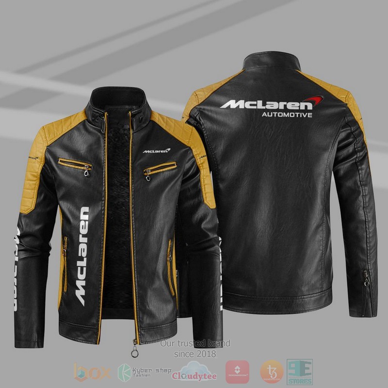 McLaren Automotive Block Leather Jacket 1