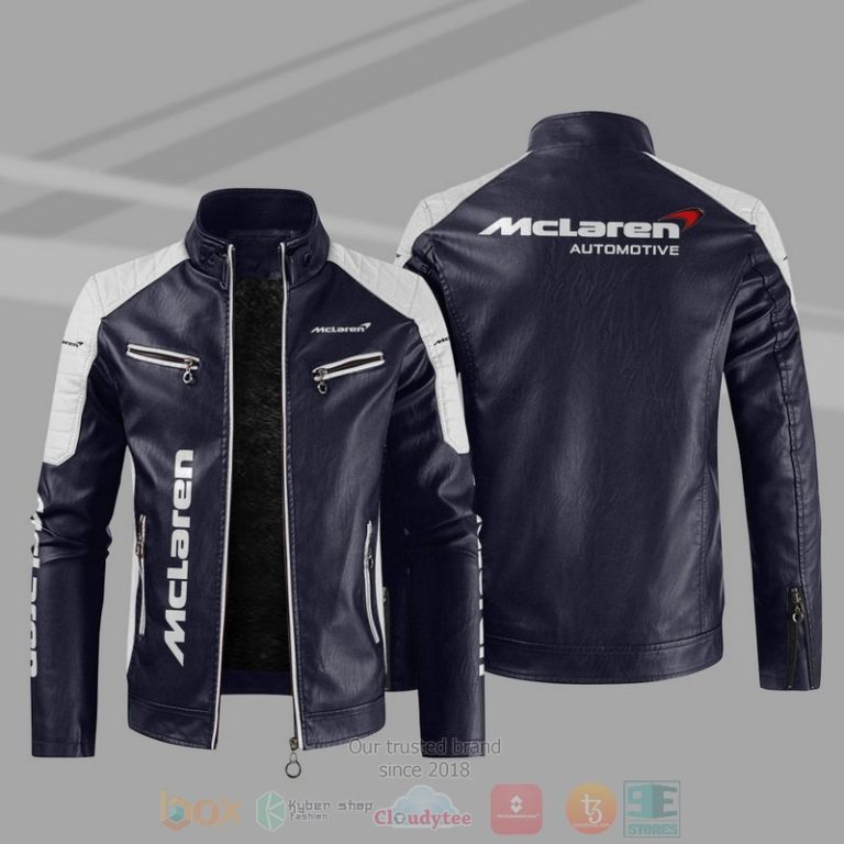 McLaren Automotive Block Leather Jacket 1 2