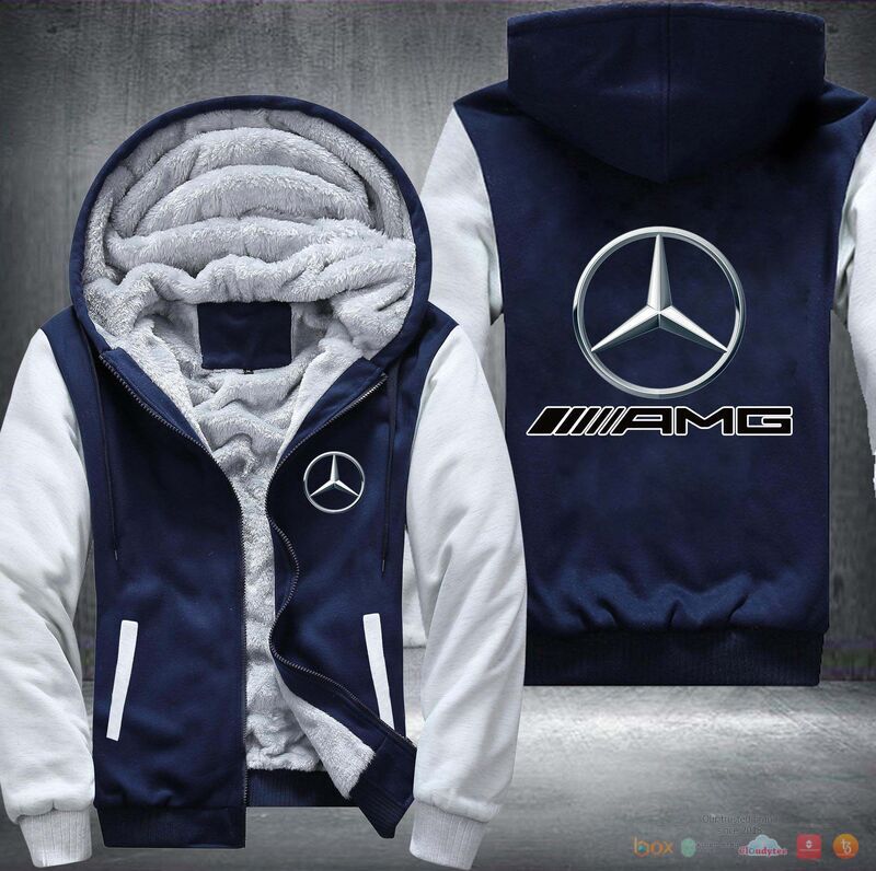 Mercedes AMG Fleece Hoodie Jacket