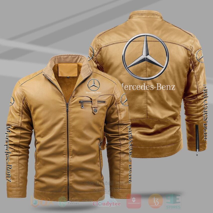 Mercedes Fleece Leather Jacket 1