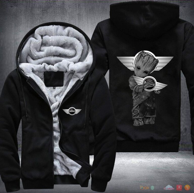 Mini Cooper Groot Fleece Hoodie Jacket 1 2