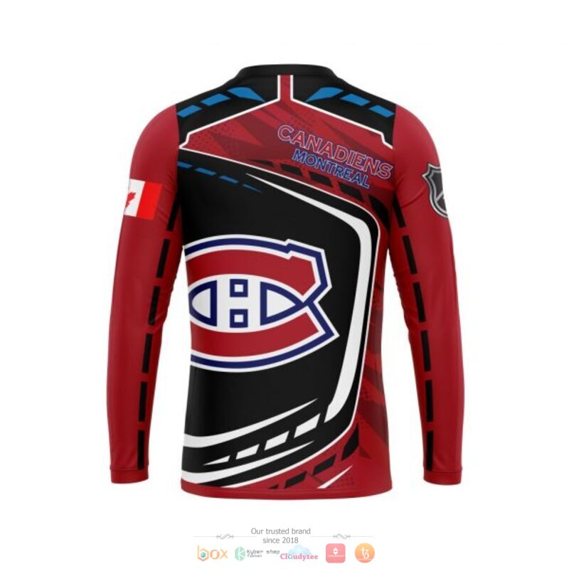 Montreal Canadiens NHL black red 3D shirt hoodie 1 2 3 4 5 6
