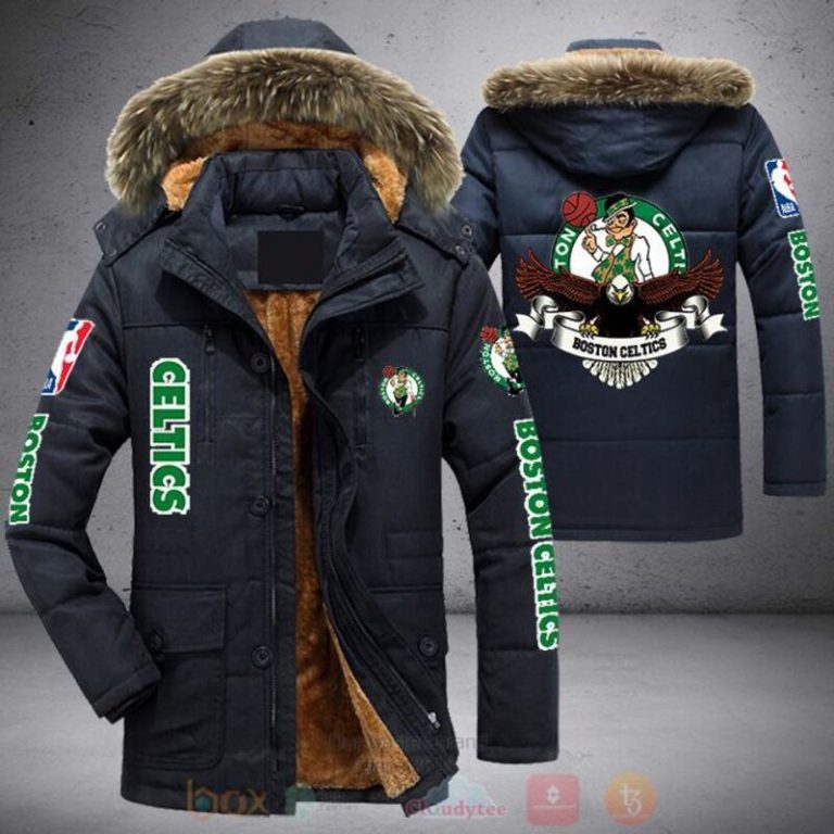 NBA Boston Celtics Parka Jacket 1