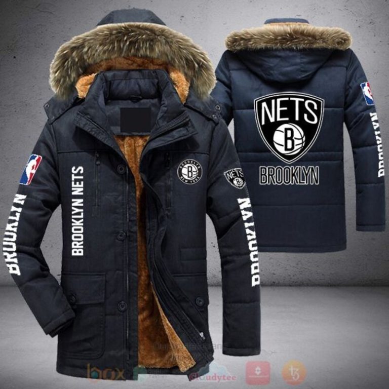 NBA Brooklyn Nets Parka Jacket 1