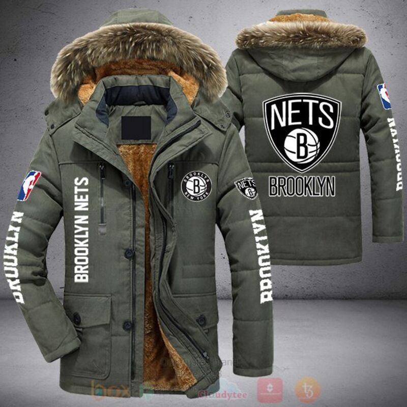NBA Brooklyn Nets Parka Jacket 1 2