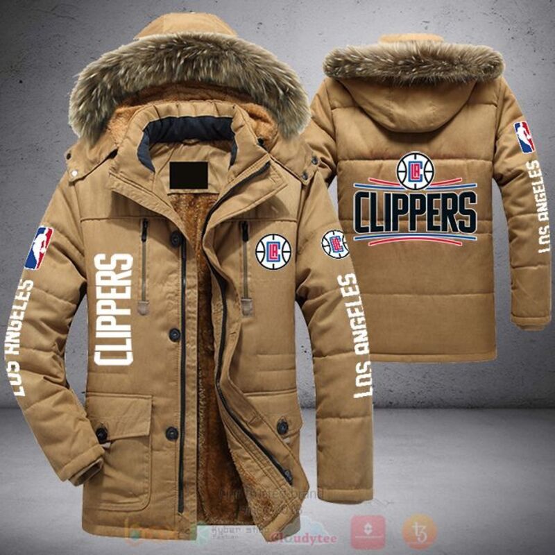 NBA Los Angeles Clippers Parka Jacket 1 2 3